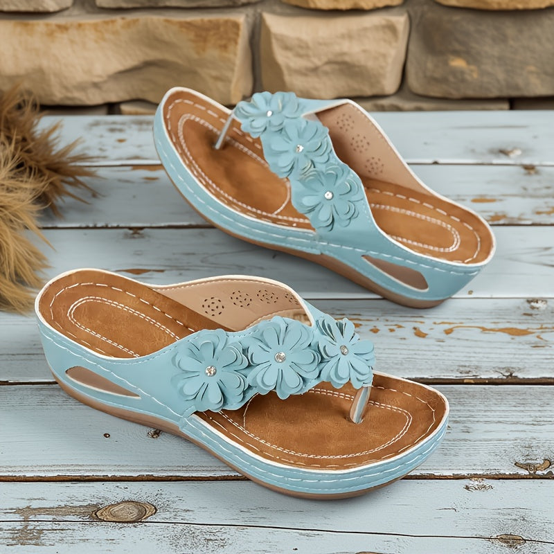 Sandalias Confortables Florales