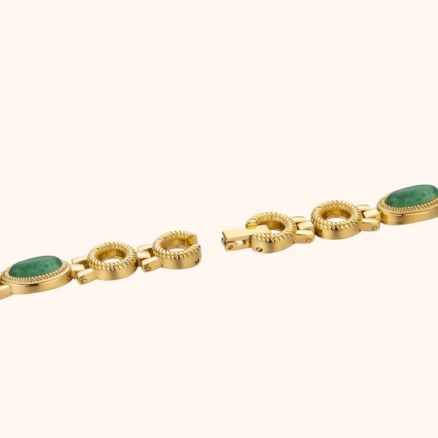 Gabriella | Reloj Dorado con Esfera Plateada