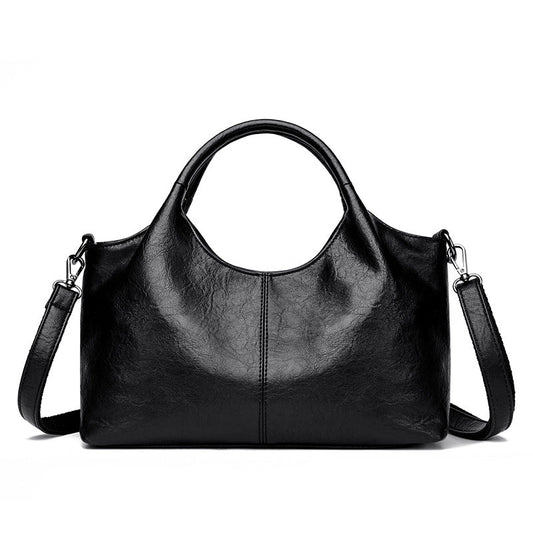 Bolso Retro de Gran Capacidad y Aire Lujoso