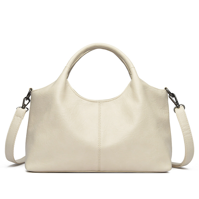 Bolso Retro de Gran Capacidad y Aire Lujoso