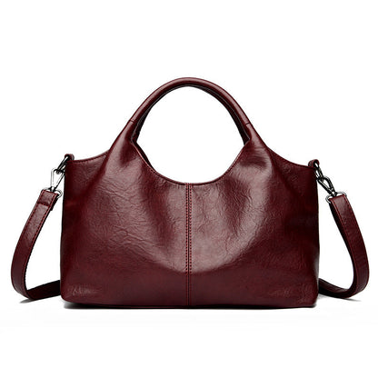 Bolso Retro de Gran Capacidad y Aire Lujoso