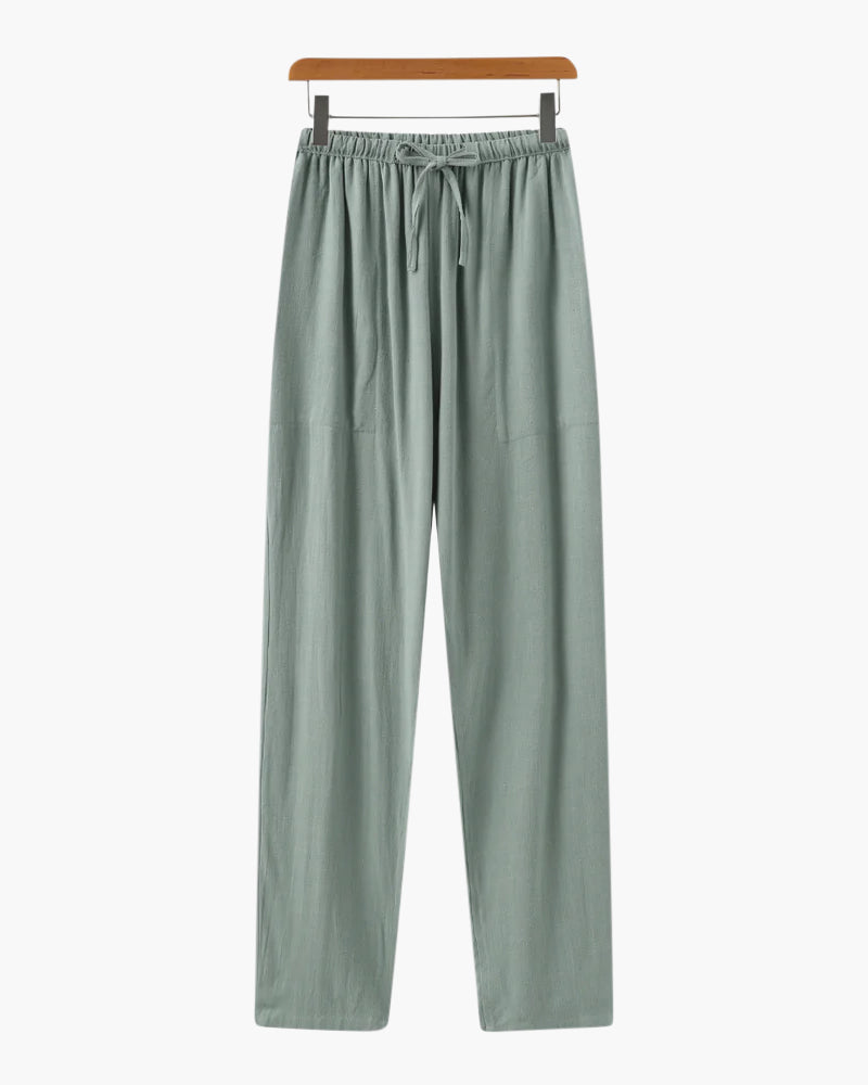 Pantalón de Lino Slim Casablanca