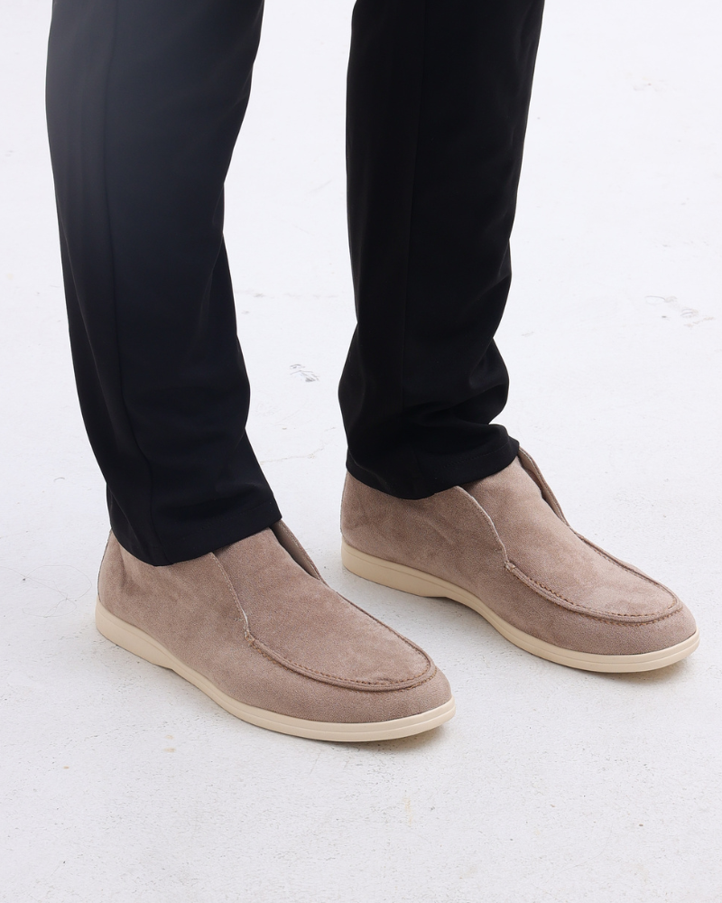 Mocasines Altos de Ante Balmoral