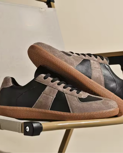 Zapatillas de Piel y Ante en Panel Bath