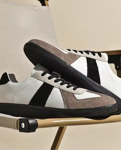 Zapatillas de Piel y Ante en Panel Bath