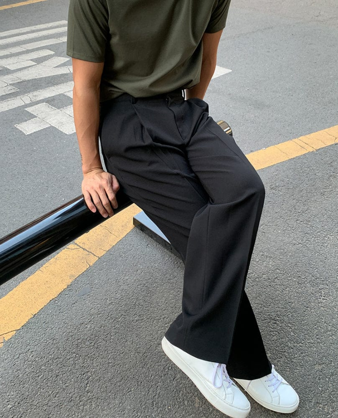 Pantalón de Raya Marcada Fontainebleau