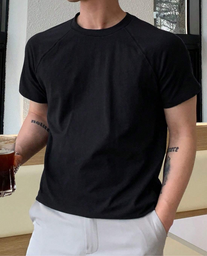 Camiseta de Punto Ajustada Fitzrovia