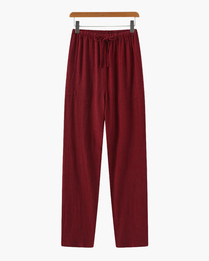 Pantalón de Lino Slim Casablanca