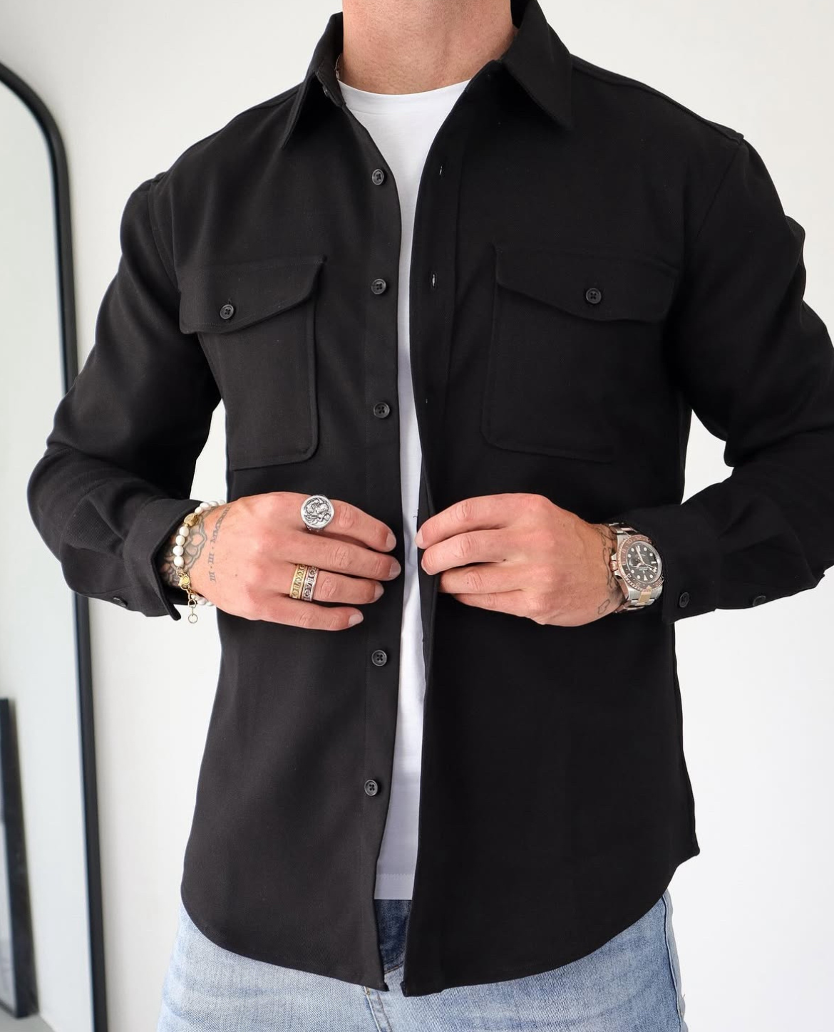 Camisa-Chaqueta Sandhurst