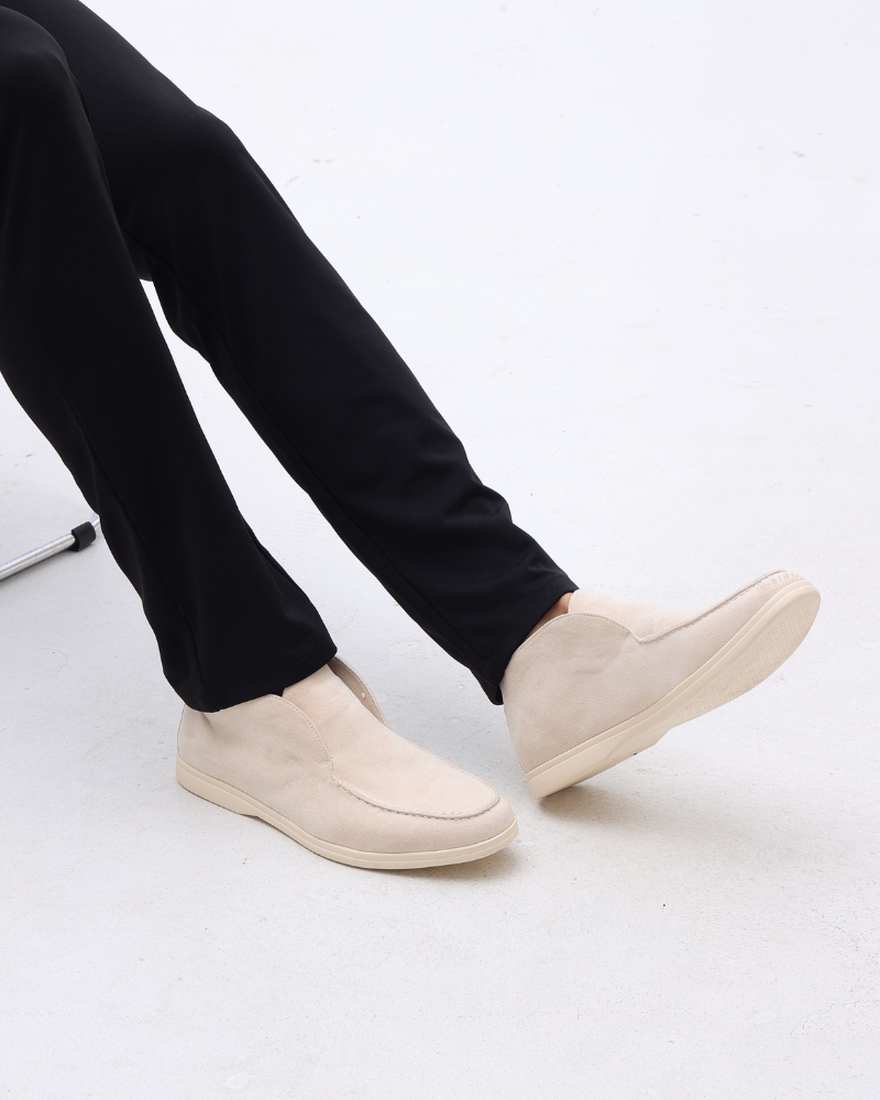 Mocasines Altos de Ante Balmoral