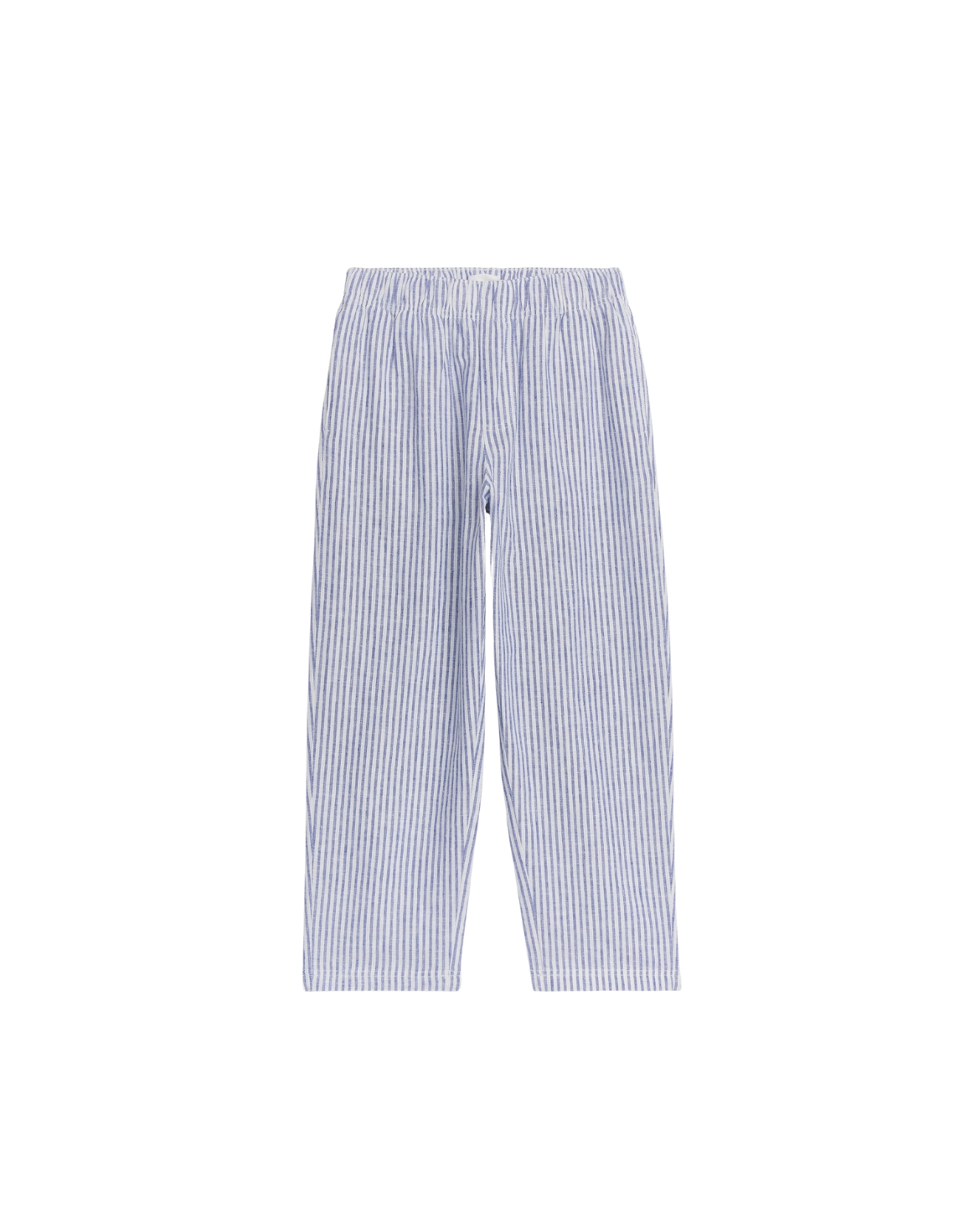 Pantalón de Lino a Rayas Cortina