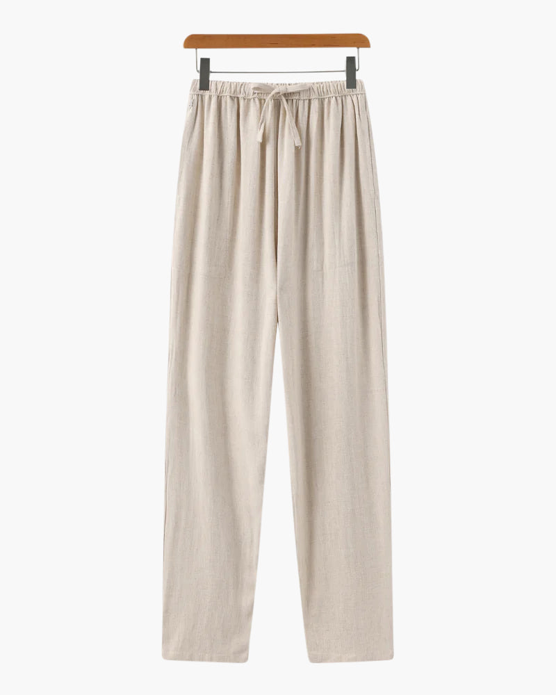 Pantalón de Lino Slim Casablanca