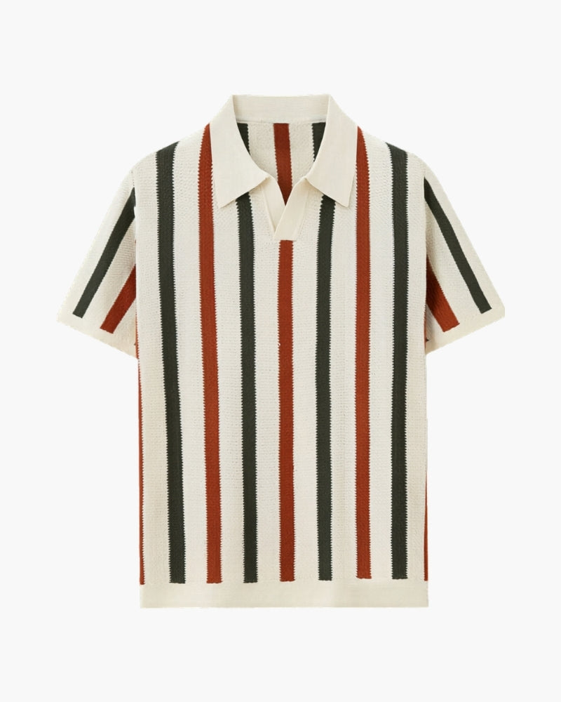 Polo de Punto a Rayas Roma
