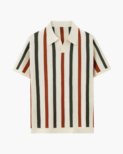 Polo de Punto a Rayas Roma