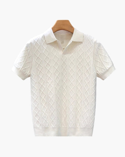 Polo de Punto Texturizado Oxford