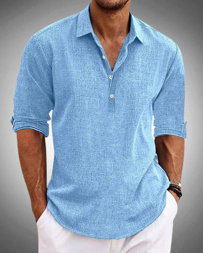Camisa Clásica de Algodón Montecarlo