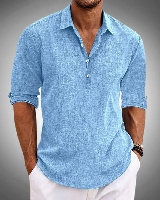 Camisa Clásica de Algodón Montecarlo