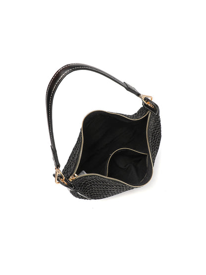 Bolso Bandolera Casual de Paja Tejida
