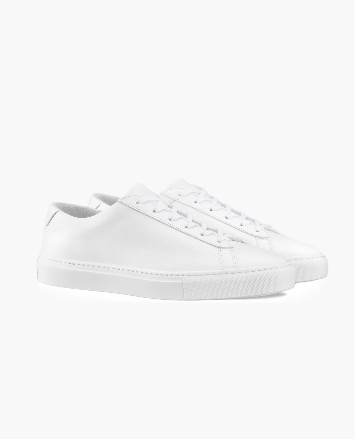 Zapatillas de Piel Blancas Lucerna