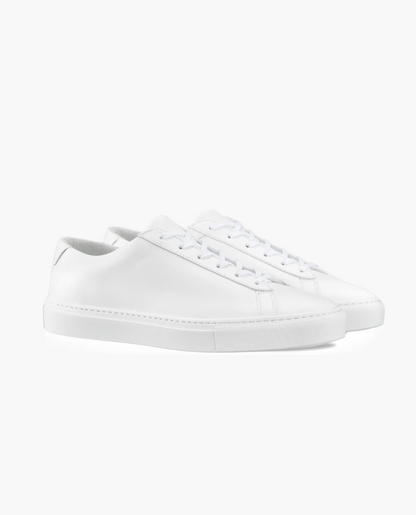 Zapatillas de Piel Blancas Lucerna