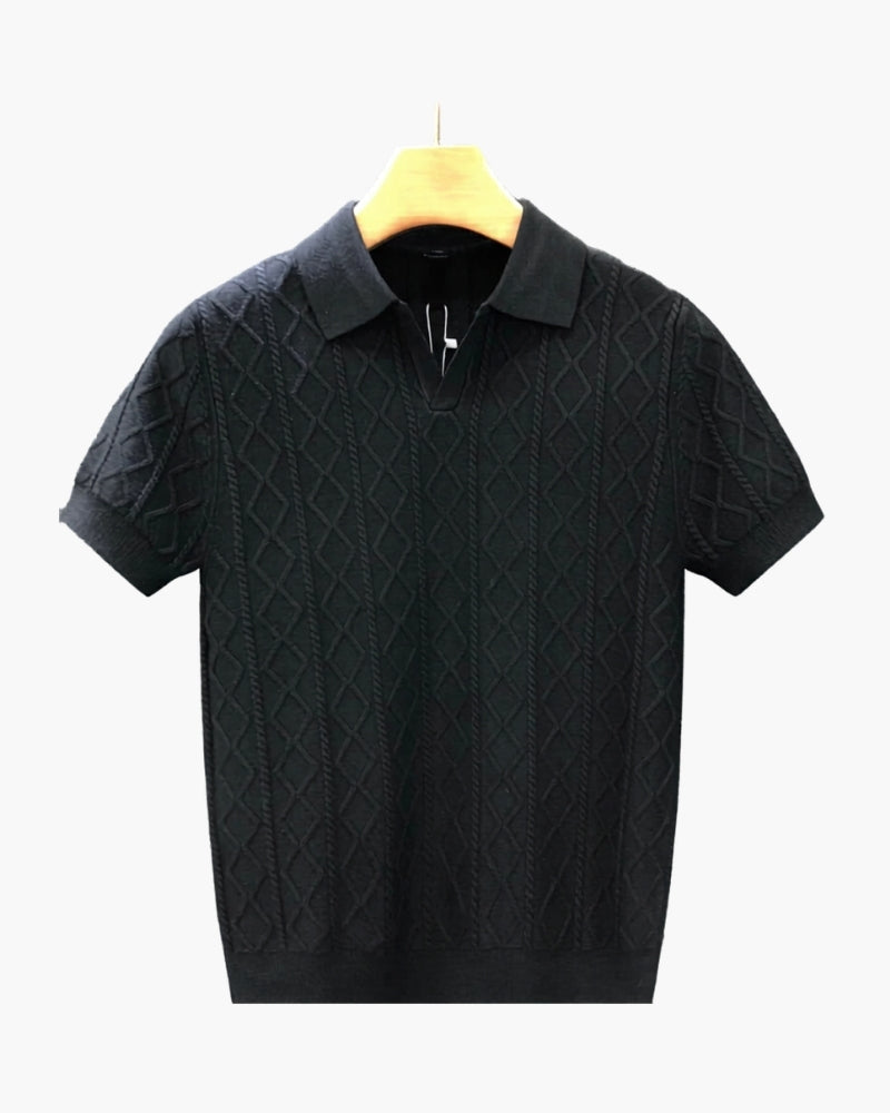 Polo de Punto Texturizado Oxford