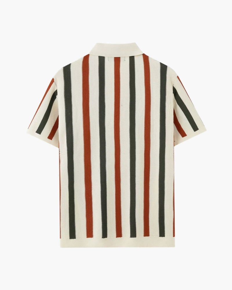 Polo de Punto a Rayas Roma