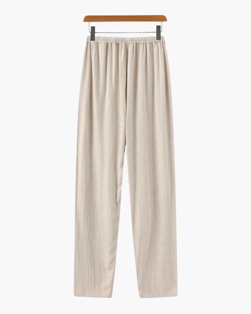 Pantalón de Lino Slim Casablanca