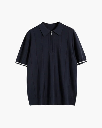 Polo Cremallera Ribete Cheste
