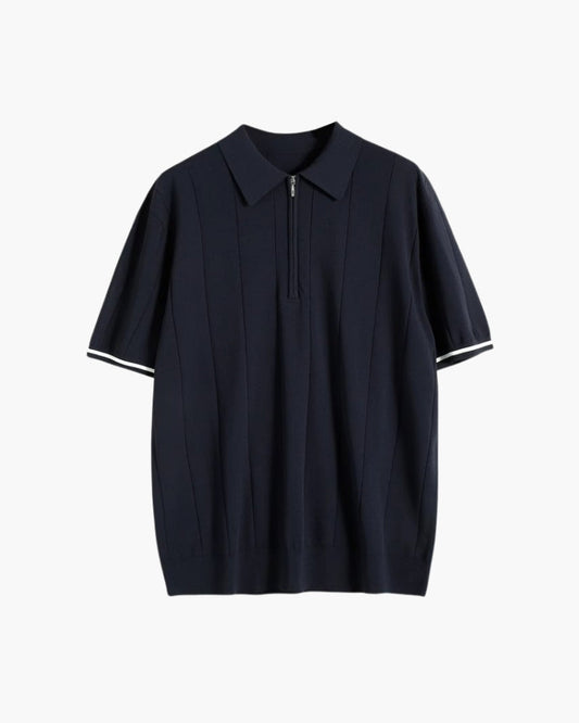 Polo Cremallera Ribete Cheste