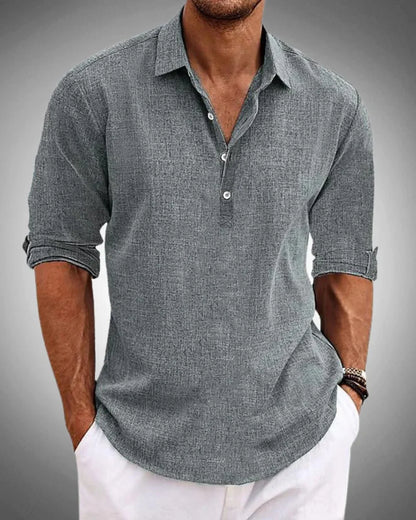 Camisa Clásica de Algodón Montecarlo