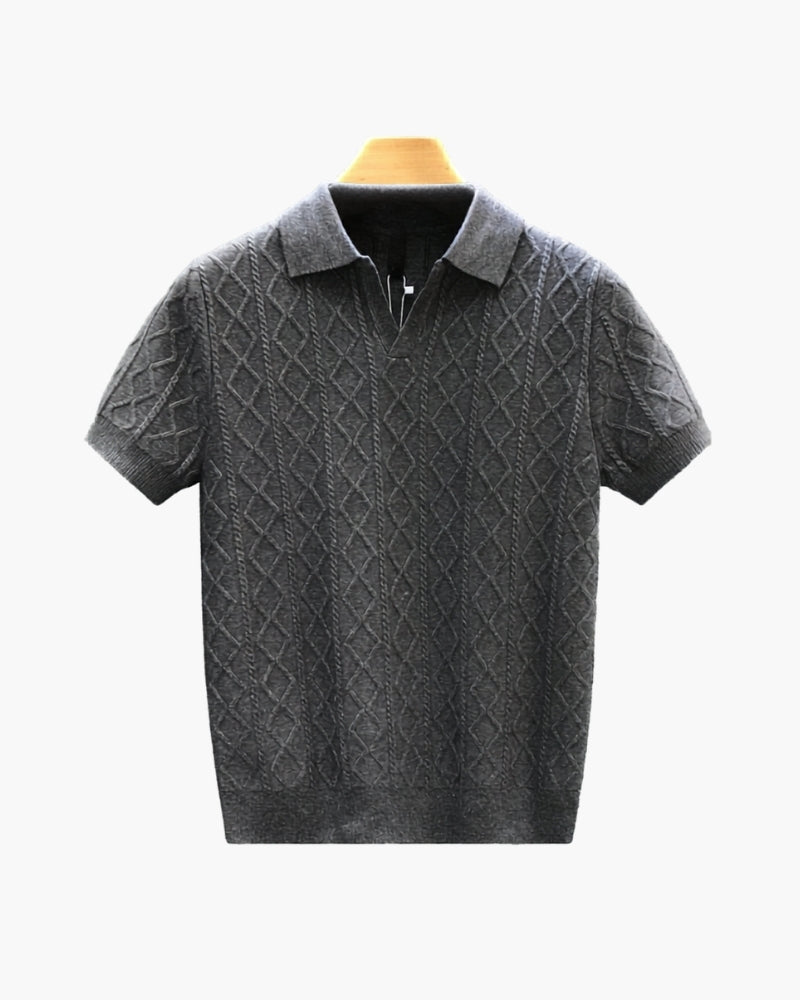 Polo de Punto Texturizado Oxford