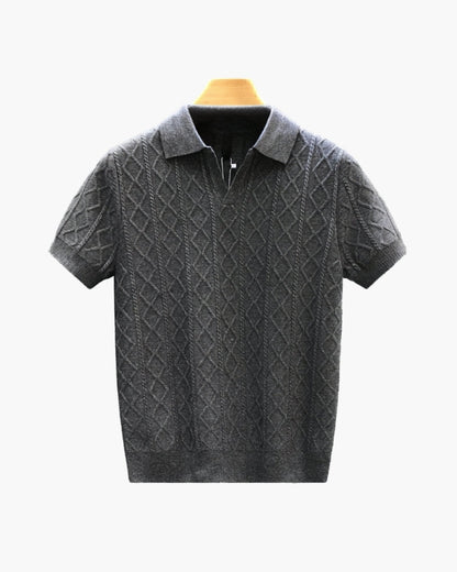 Polo de Punto Texturizado Oxford
