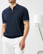 Polo Cremallera Ribete Cheste