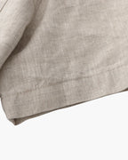 Camisa de Lino Manga Corta St. Tropez