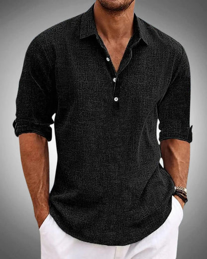 Camisa Clásica de Algodón Montecarlo