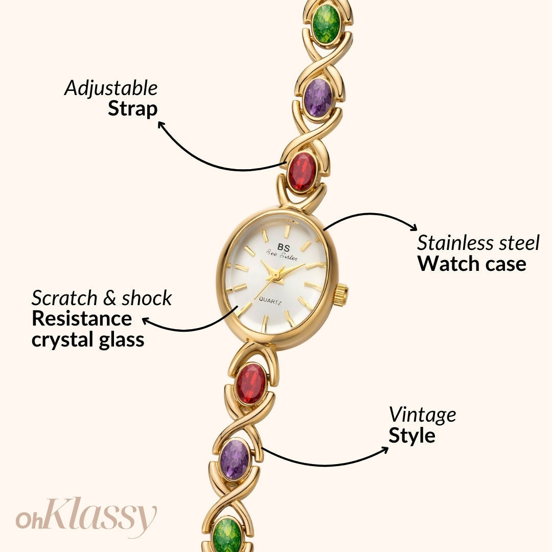 Ismara | Reloj Dorado con Esfera Dorada