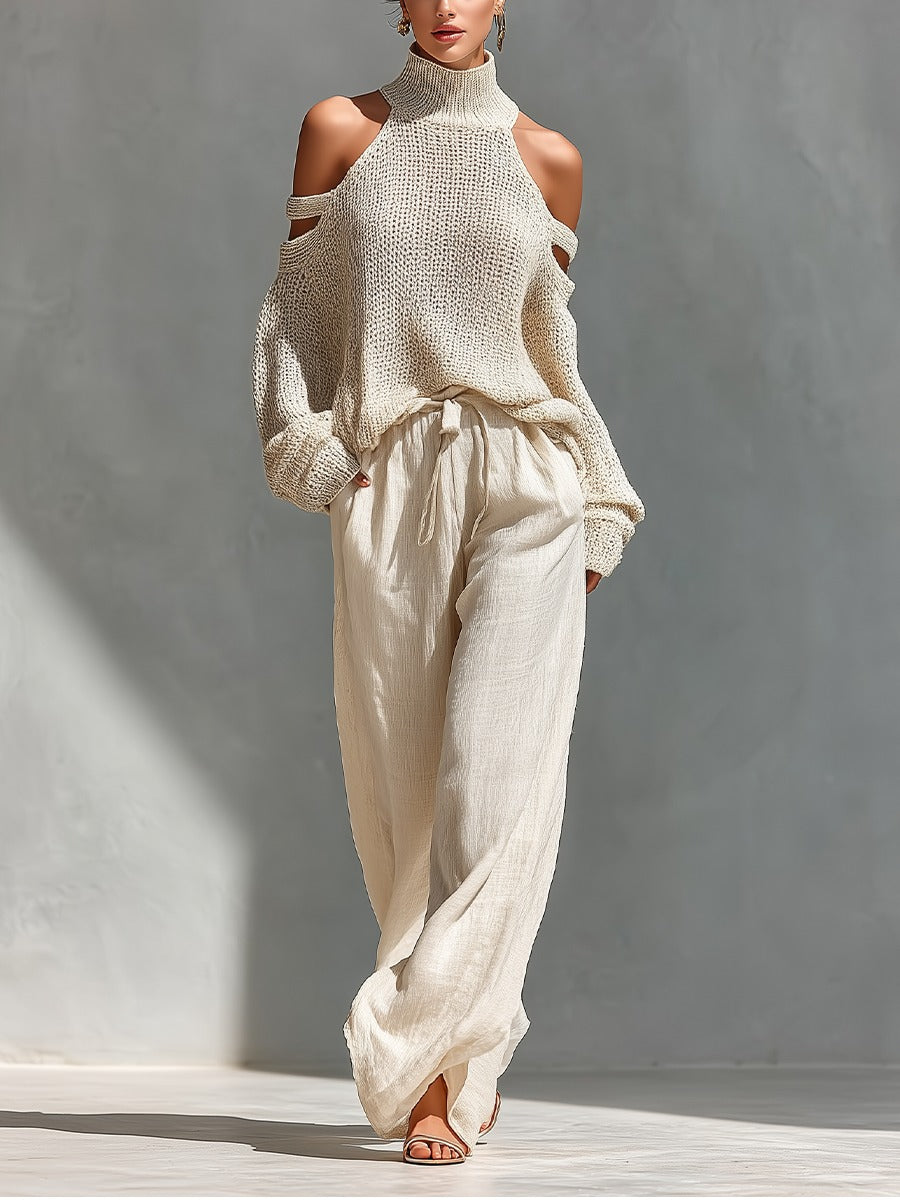 Camilla | Conjunto a la moda en punto y lino
