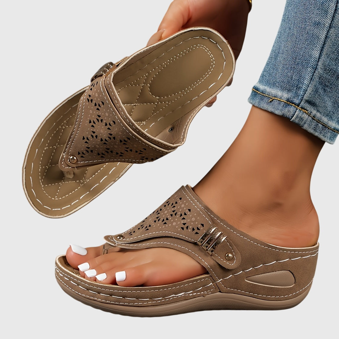 Anika | Sandalias de Dedo