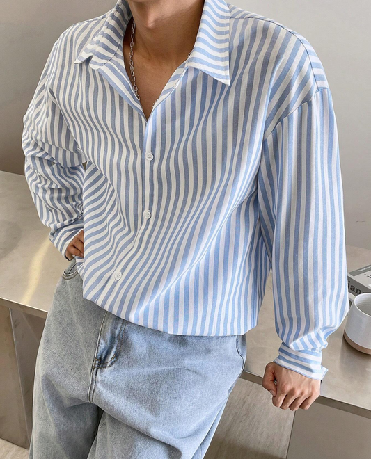 Camisa de Lino a Rayas Salzburgo