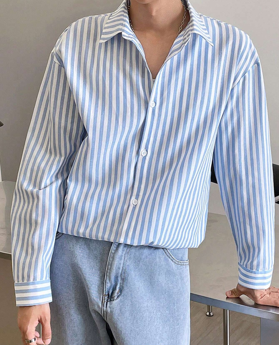 Camisa de Lino a Rayas Salzburgo