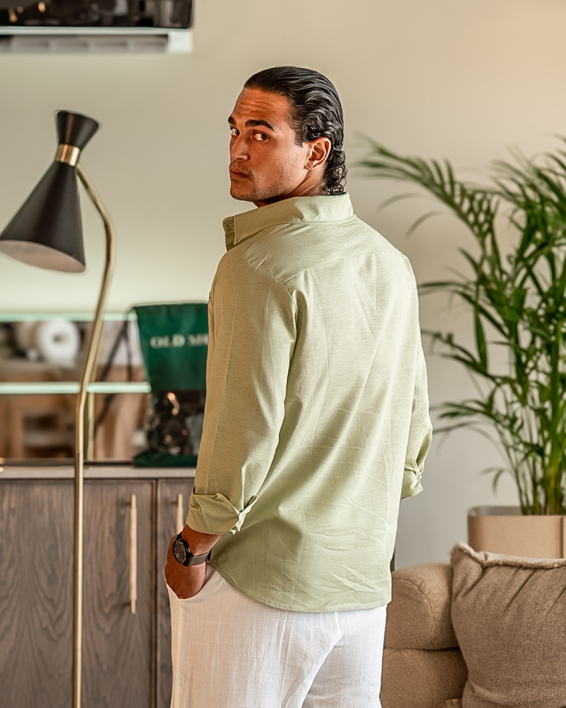 Camisa de Lino St. Tropez