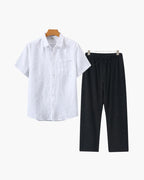 Combo de Lino Manga Corta Palma