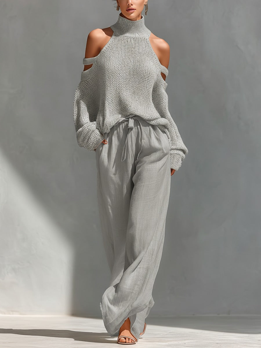 Camilla | Conjunto a la moda en punto y lino