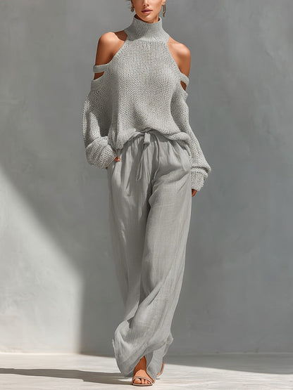 Camilla | Conjunto a la moda en punto y lino