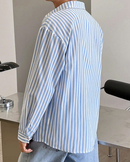 Camisa de Lino a Rayas Salzburgo
