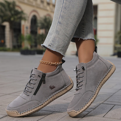 Lisa | Zapatillas Ortopédicas con Cremallera y Plantilla Extraíble