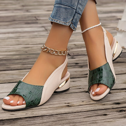 Sandalias elegantes confortables