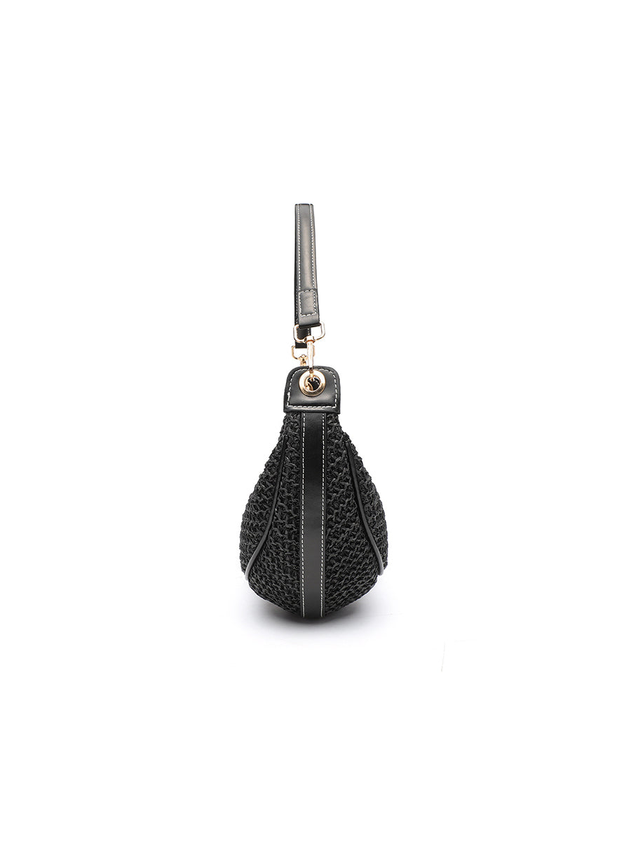 Bolso Bandolera Casual de Paja Tejida