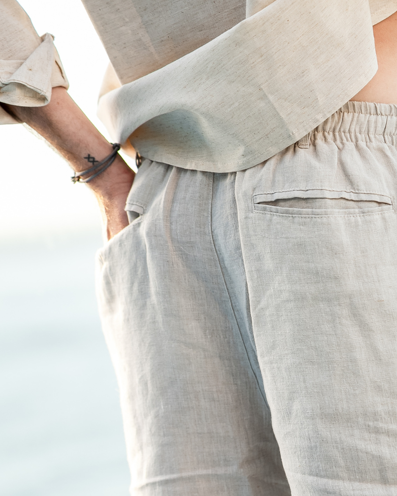 Bermudas de Lino Monte Carlo