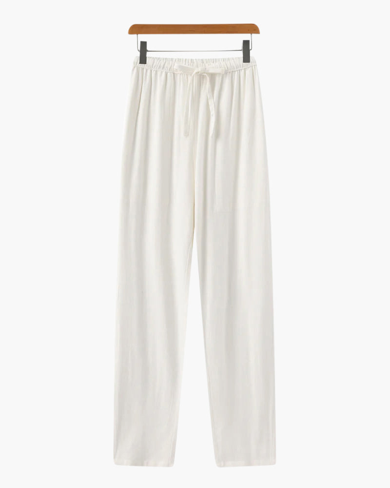 Pantalón de Lino Slim Casablanca